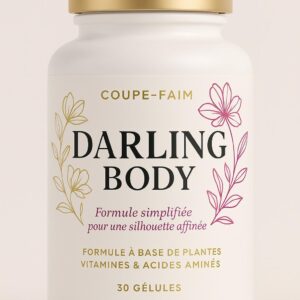 Coupe-faim naturel Darling Body - gélules Équilibre & Silhouette – boîte de 30