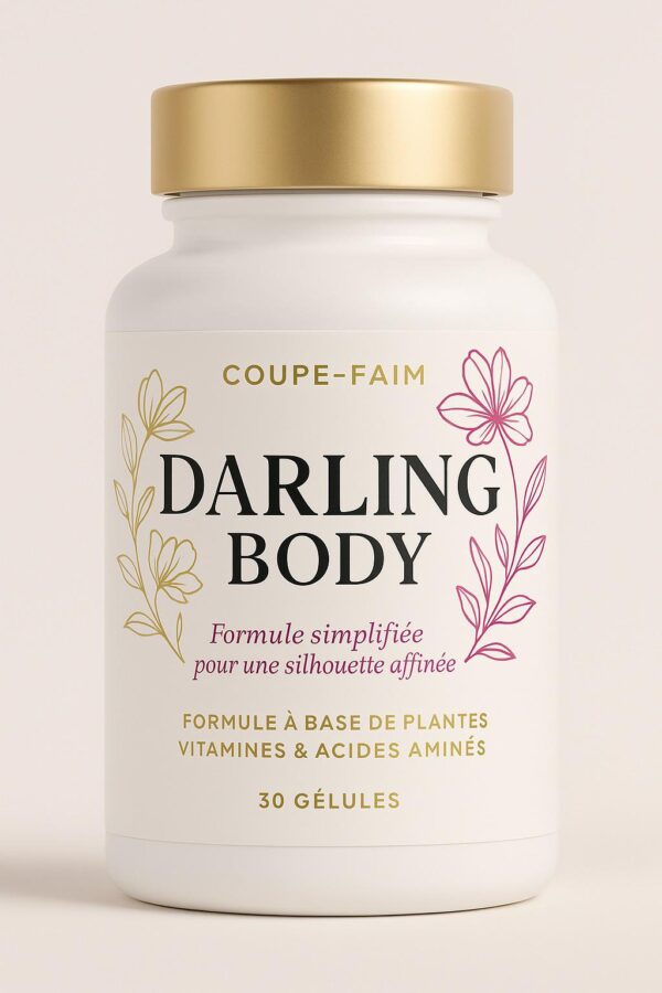 Coupe-faim naturel Darling Body - gélules Équilibre & Silhouette – boîte de 30