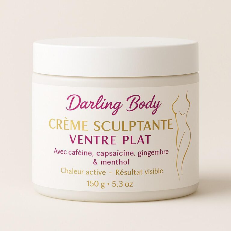 Crème chauffante sculptante Darling Body - ventre plat - pot 150g